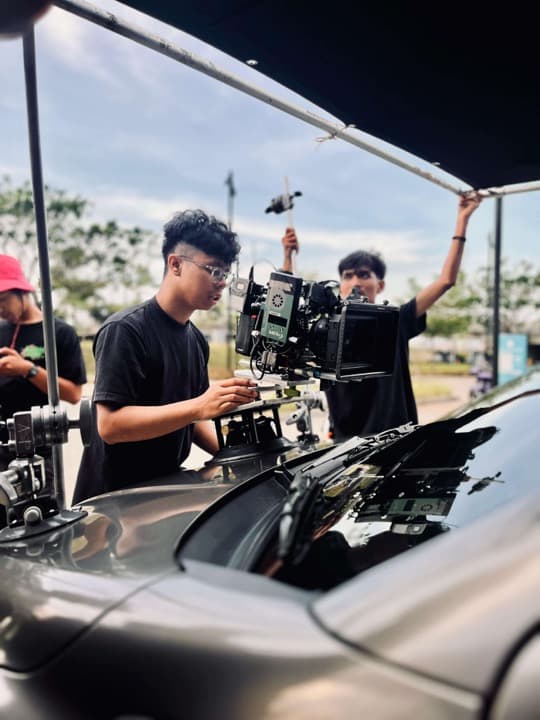 Behind the scenes - Syuting adegan mobil