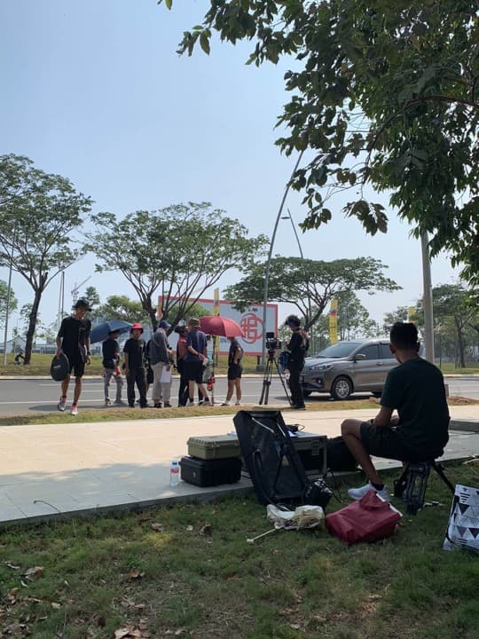 Behind the scenes - Syuting adegan emosional