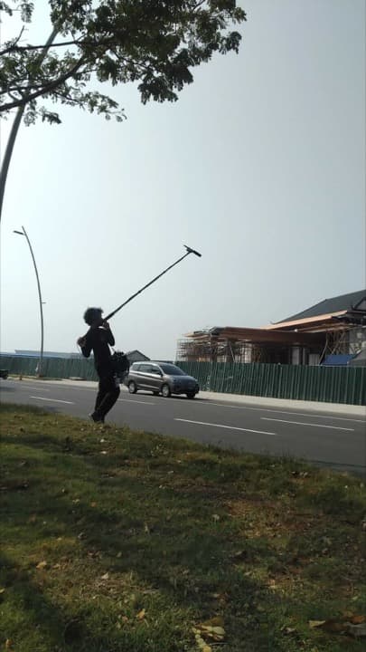 Behind the scenes - Tim produksi bekerja