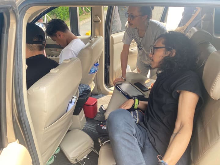 Behind the scenes - Persiapan adegan